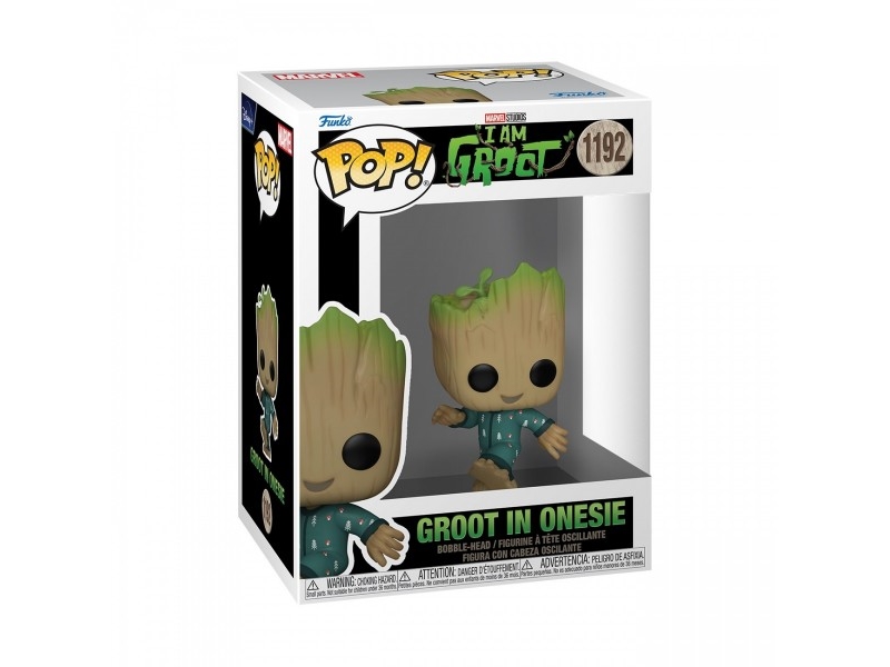 Funko Pop! Vinilinė Figūrėlė: I Am Groot - Groot In Pjs (Dancing)