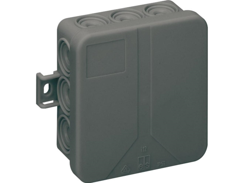 Spelsberg i 12 -L/sw Kopplingsdosa (L x B x H) 85 x 85 x 37 mm Svart IP55 1 st | EL Artiklar - Andra EL - Samlare dosor och församlingar | GameStuff