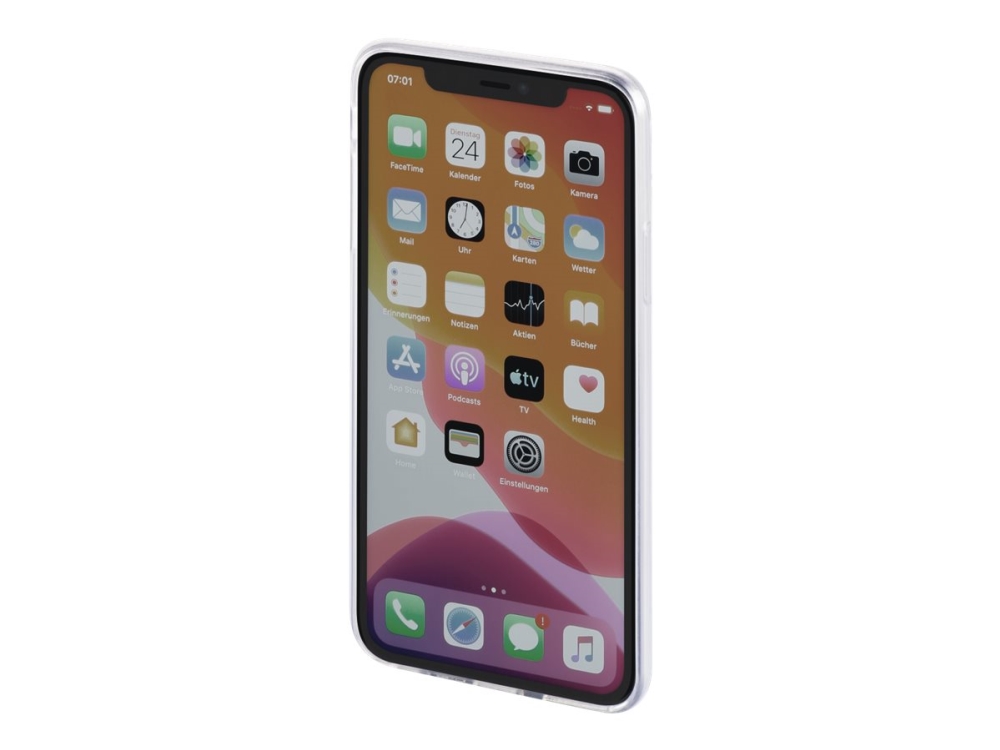 Hama Essential Line "Crystal Clear" - Bagsidecover Til Mobiltelefon - Termoplastisk Polyuretan (Tpu) - Gennemsigtig - For Apple Iphone 12 Pro Max