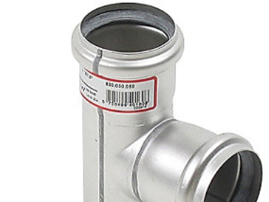 Ø 50 X 50 Mm X 87,5° Abzweigrohr Edelstahl Aisi304/En1.4301 Blücher