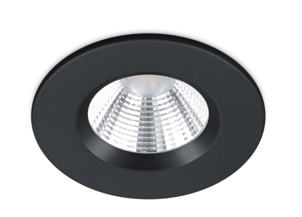 Trio Zagros 650710132 1 Lampor Led 345 Lm Ip65 Svart