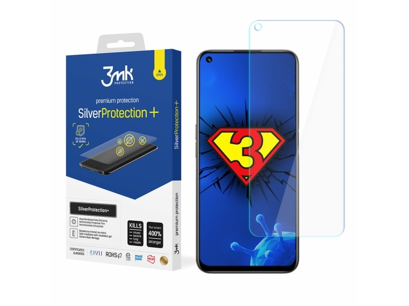 3Mk Antimikrobielle Schutzfolie 3Mk Silver Protect+ Realme 8I
