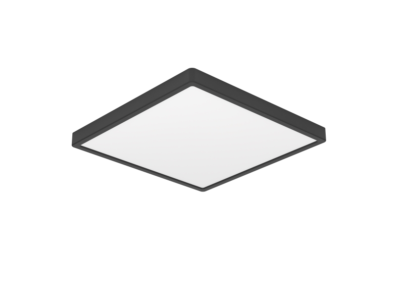 Eglo Fueva 6 Loft 390x390 Cct 21w 3000lm Sort