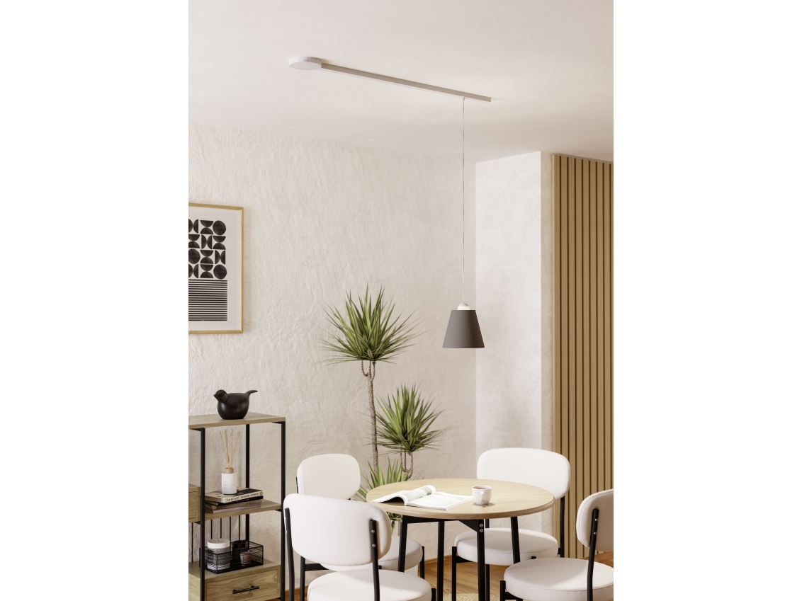 EGLO CAPOLIVERI-E SKÆRM Ø180 H160 TAUPE | Belysning - Inomhusbelysning - Bordslampa | GameStuff