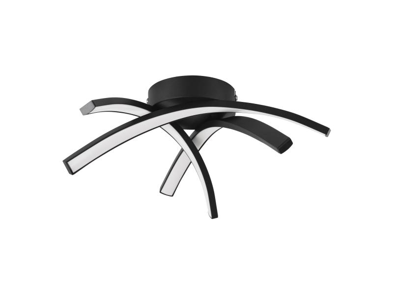 EGLO DESTRO-E TAK 1500LM 3000K SVART/VIT | Belysning - Inomhusbelysning - Taklampa & Pendellampa | GameStuff