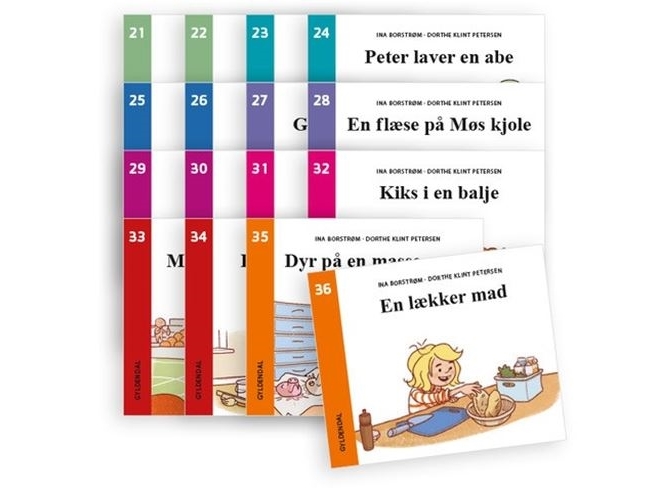 Løft 3. Sampak 16 Små Bøger | Ina Borstrømdorthe Klint Petersen