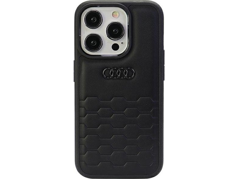 Audi Audi Gt Synthetic Leather Iphone 15 Pro Max 6.7 \" Czarny/black Hardcase Au Tpupcip15pm Gt/d2 Bk Nosize