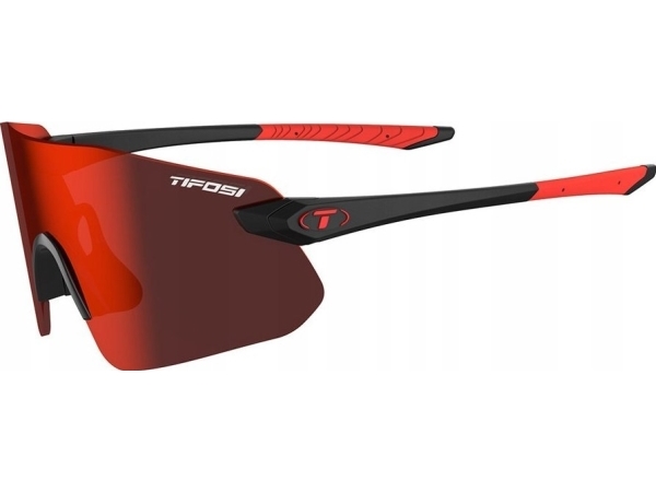 TIFOSI sportglasögon VOGEL SL matte black (Smoke Red 15,4% ljustransmission) 1 st (NEW) | Sport & Träning - Tillbehör - Sportglasögon | GameStuff