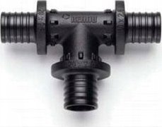 Rehau T-Stykke Red Px - 20-16-16 Rautitan - Ppsu
