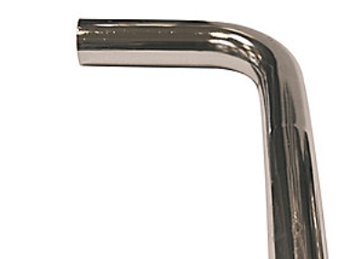 Primeo Afløbsrør - 32X220x250mm Forkromet Vinkel