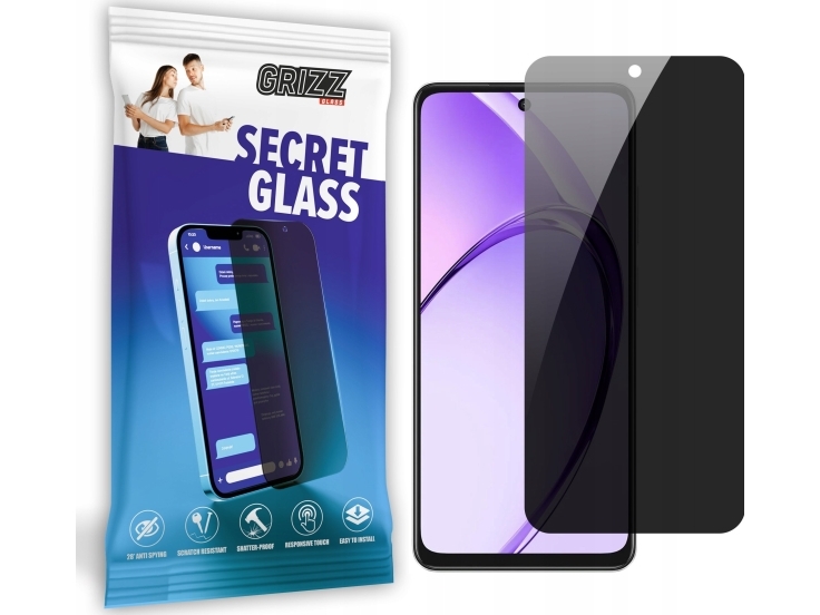 Grizzglass Privacy Glass Grizzglass Secretglass Til Oppo A3 4G