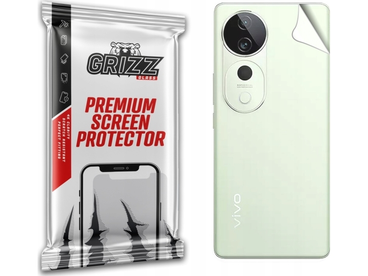 Grizzglass Folie Til Bagskærm Grizzglass Satinskin Til Vivo T3 Ultra