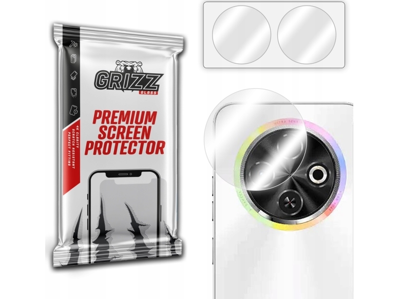 Grizzglass Kameraschutz Hybridglass Für Tecno Spark 30C