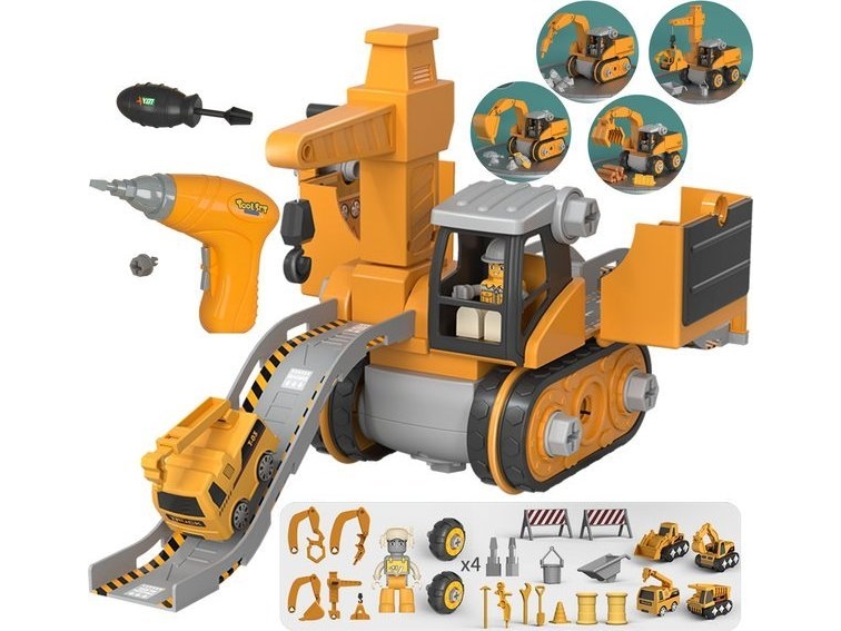 WOOPIE Mega Statybų Rinkinys 5-in-1 XXL - DIY Asamblėja