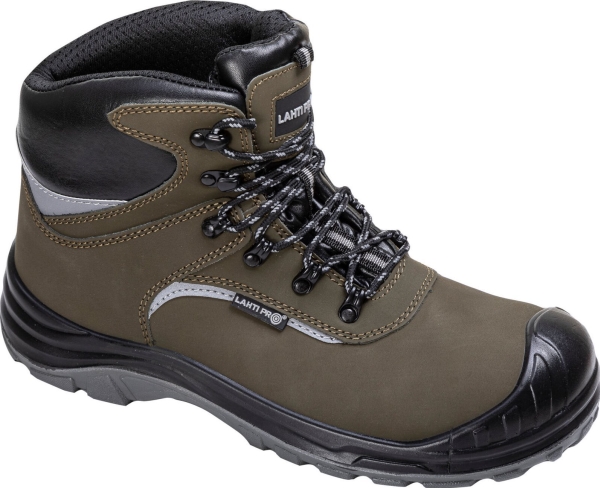 Lahti Pro Green-svarta nubuckstövlar, s3 src, 44, ce, lahti | Kläder & Säkerhet - Skodon - Säkerhetsgummistövlar | GameStuff