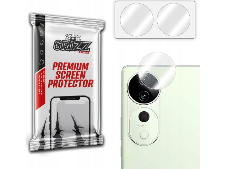 Grizzglass Hybridglass Kameraglas Til Vivo T3 Ultra