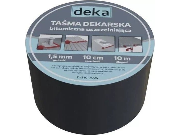 Deka TECAEL ALUBUTYL 10CM*10MB ANTRAKIITTI Deka TECAEL ALUBUTYL 10CM*10MB ANTTRAKIITTI