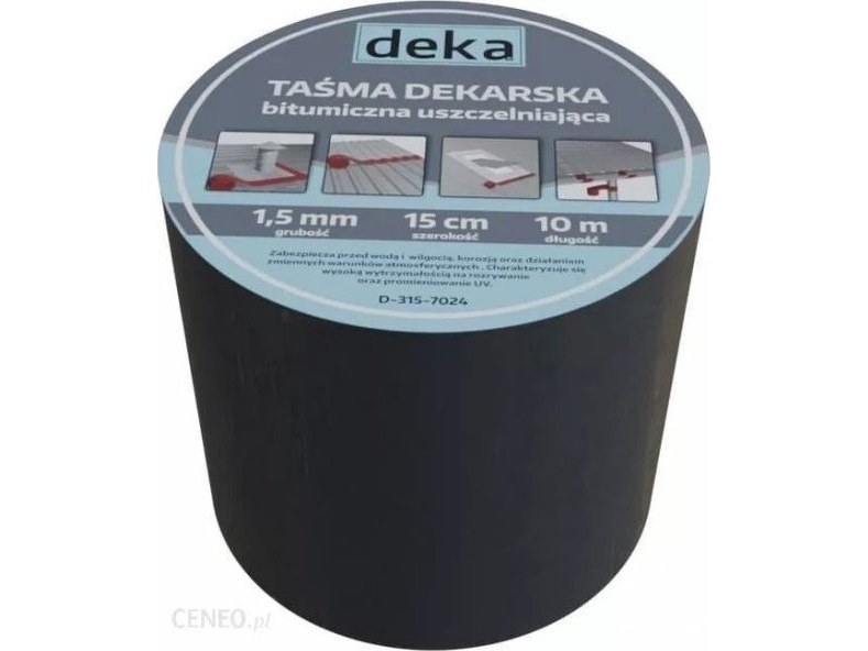 Deka TECAEL ALUBUTYL 15CM*10MB ANTRAKIITTI Deka TECAEL ALUBUTYL 15CM*10MB ANTRAKIITTI