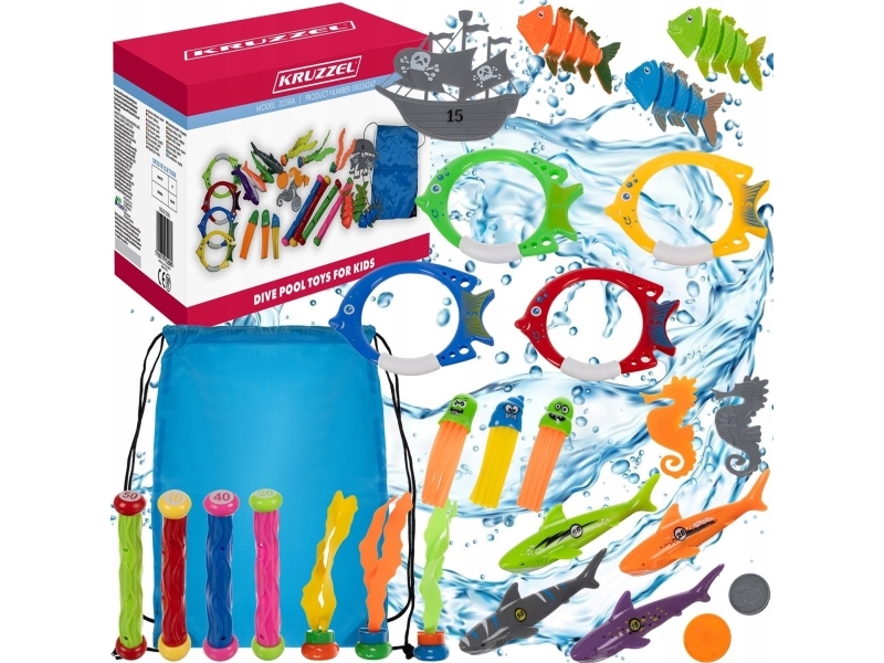 Kruzzel dykleksaker 24247 | Sport & Träning - Sportutrustning - Badkläder | GameStuff