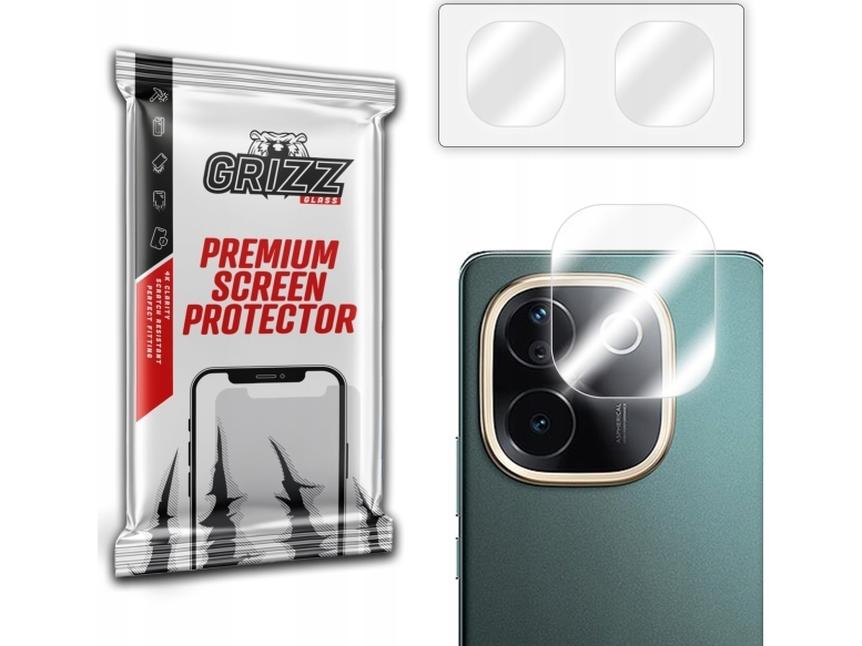Grizzglass Hybridglass Kameraglas Für Vivo T3 Pro