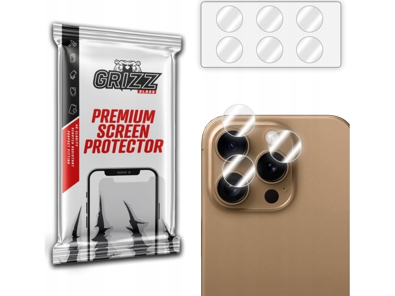 Grizzglass Hybridglas Til Kamera Grizzglass Til Apple Iphone 16 Pro