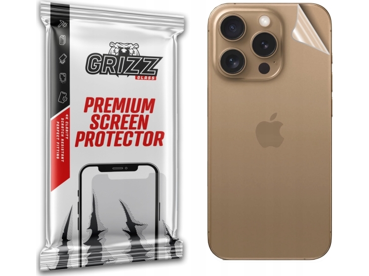 Grizzglass Folia Na Tył Grizzglass Satinskin Do Apple Iphone 16 Pro Max