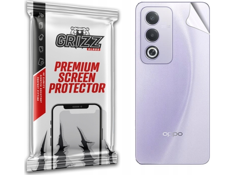 Grizzglass Folie På Bagsiden Grizzglass Satinskin Til Oppo A80