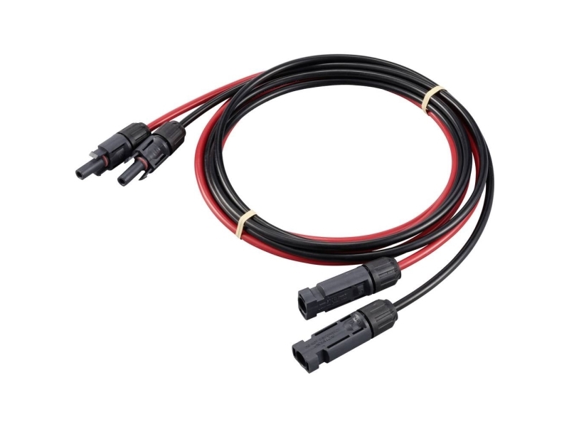 Sygonix Sy-6408028 6 Mm² Solcellestik (Han Og Hun) Kabellængde (Num) 3 M