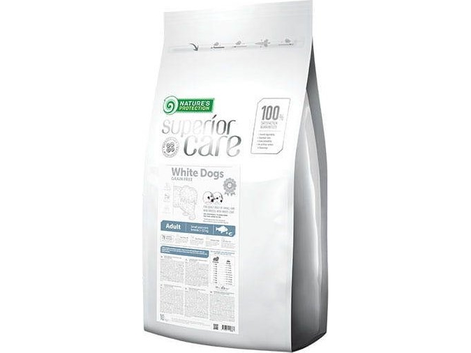 Nature’S Protection Natures Protection Pies 10 Kg Superior Care White Dog White Fish Adult Small (Npsc45668)