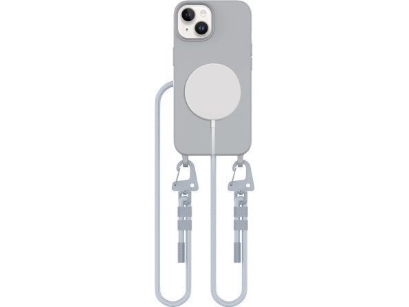 Tech-Protect Tech-Protect Magnecklace Magsafe Iphone 15 Crayon Grey