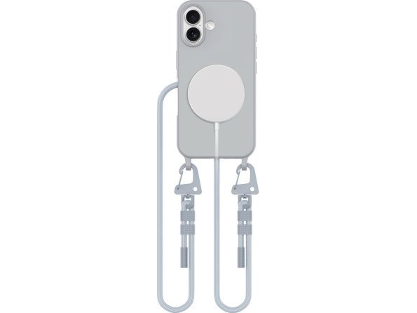 Tech-Protect Tech-Protect Magnecklace Magsafe Iphone 16 Crayon Grey