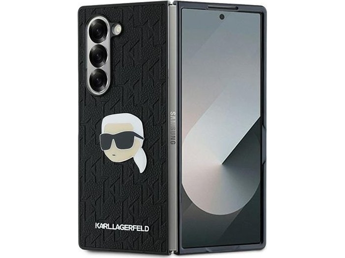 Karl Lagerfeld Klhczfd6pgkskihk Z Fold6 F956 Sort/Sort Saffiano Monogram Head Pin