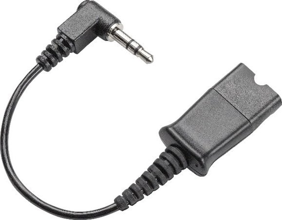 HP Poly - Headset-kabel - Snabburkoppling till minijack - 15 cm - för Poly EncorePro