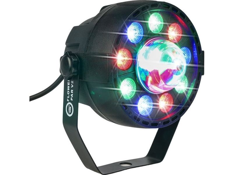 Dna Disco Lys Dj Lighting Rgb Led Lyseffekt Blomst Par V2