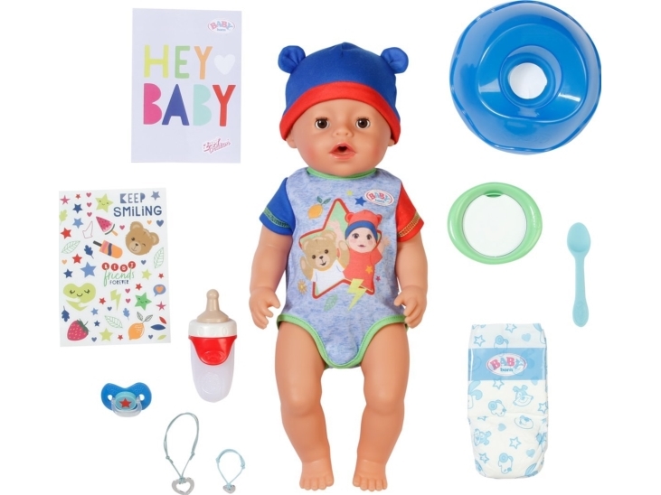 Baby Born - Jonas Baby Dukke - 43 Cm - Dreng - Med Tilbehør