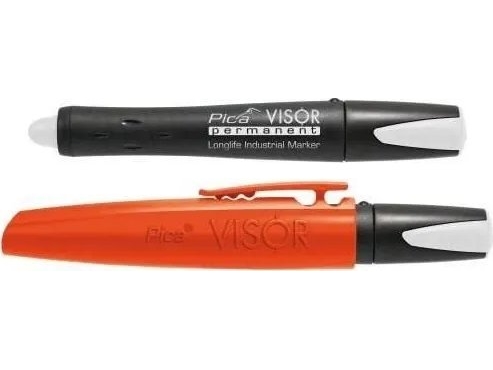 Pica-Marker Pica Visor Permanentinis Marker Baltas / Sb