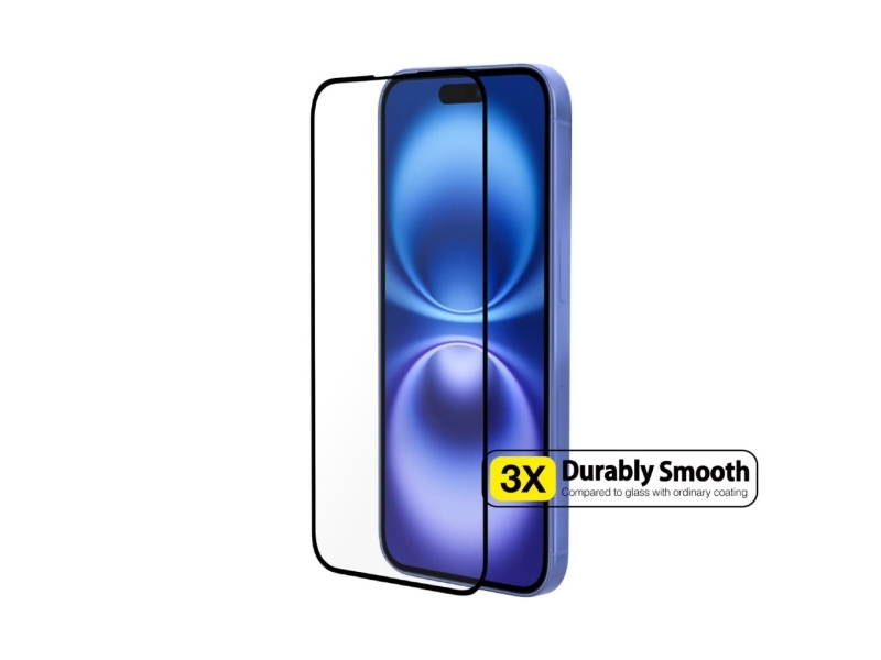 Just Mobile Xkin Glas Displayschutzfolie Für Iphone 16