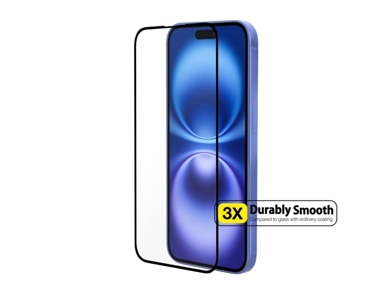 Just Mobile Xkin Glas Displayschutzfolie Für Iphone 16 Plus