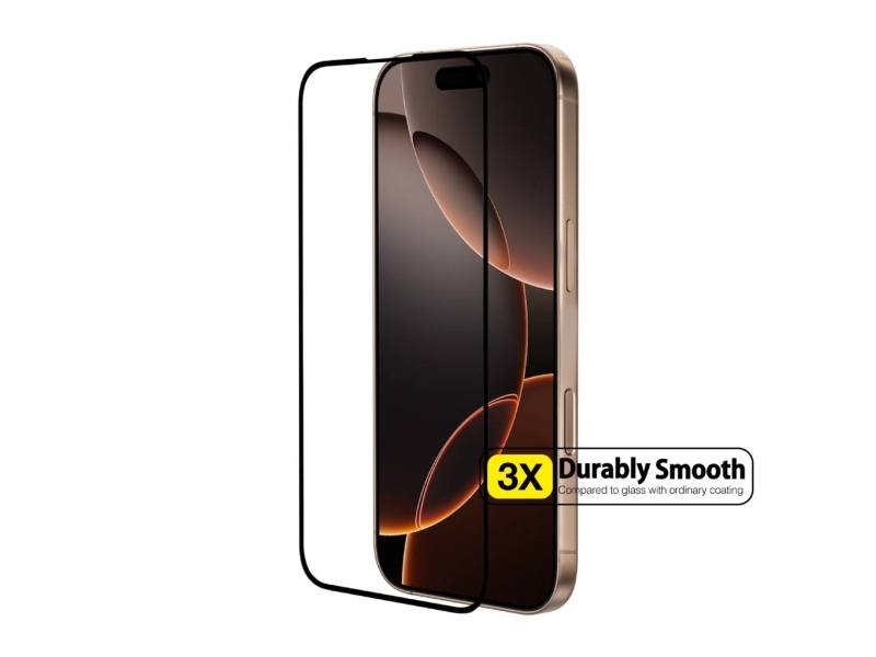 Just Mobile Xkin Glas Displayschutzfolie Für Iphone 16 Pro Max