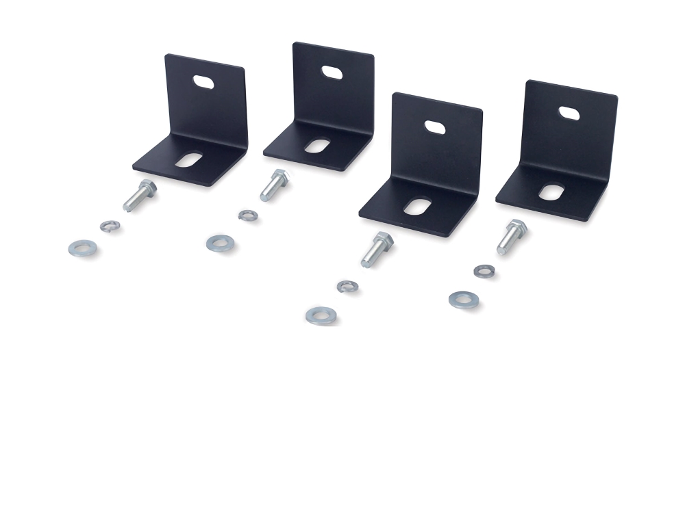 Apc Bolt Down Kit - Fastsættelsespakke For Rack - Sort - For Netshelter Sx