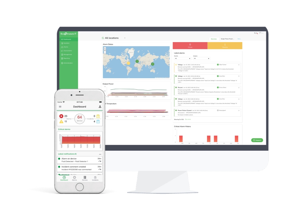 EcoStruxure IT Expert Access - Licensabonnemet (1 måned) - 1500 netværksenheder