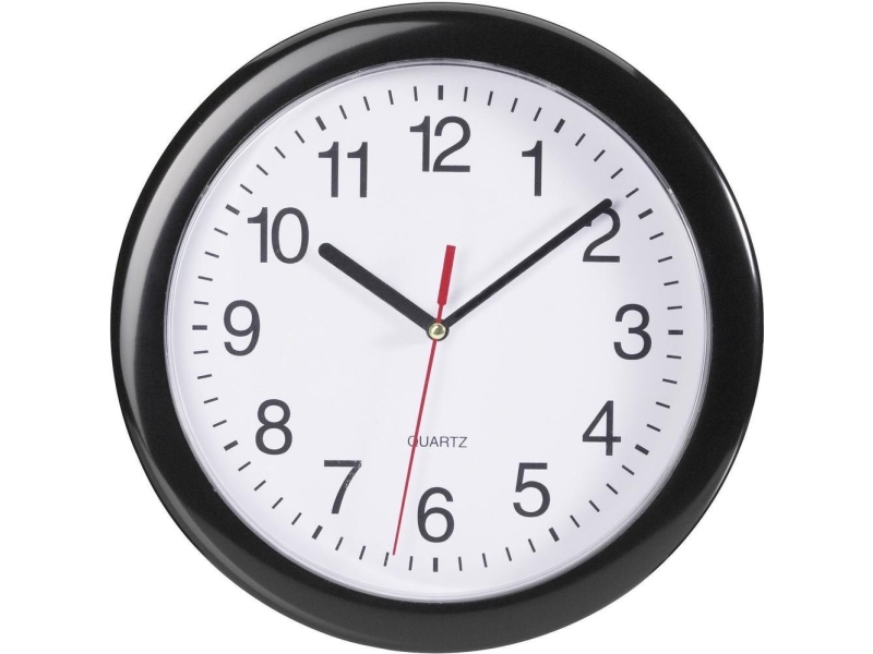 Eurotime 22221 Quarz Vægur 25 Cm Sort
