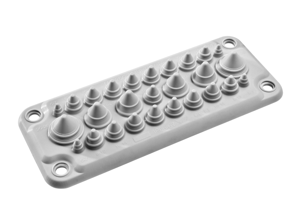 Schneider Electric Schneider Spacial SF NSYAECPFLT25 - cable entry membrane - type FL21 with 27 entrances