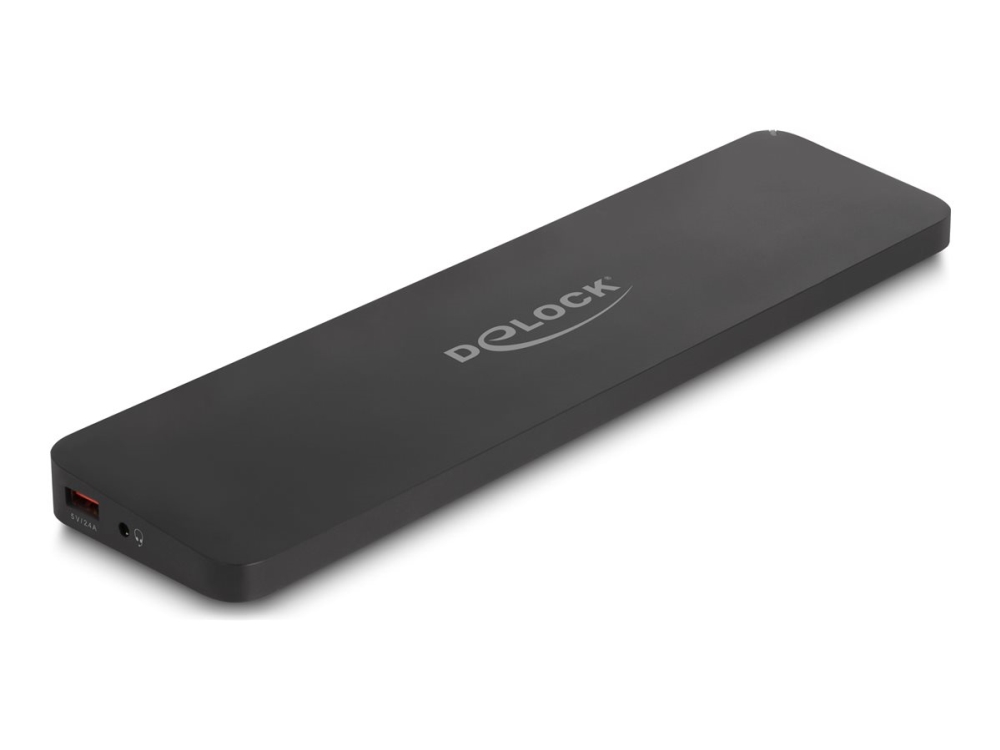 Delock - Docking Station + Notebook Holder - Usb-C / Thunderbolt 3 / Thunderbolt 4 - 2 X Hdmi, Dp - 1Gbe - 120 Watt