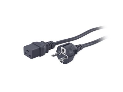 Apc - Strømkabel - Iec 60320 C19 Bis Cee 7/7 (Han) - Ac 230 V - 2,5 M - Sortiert - Für P/N: Smt2200i-Ar, Smt2200r2i-Ar, Smt3000i-Ar, Smt3000r2i-Ar, S