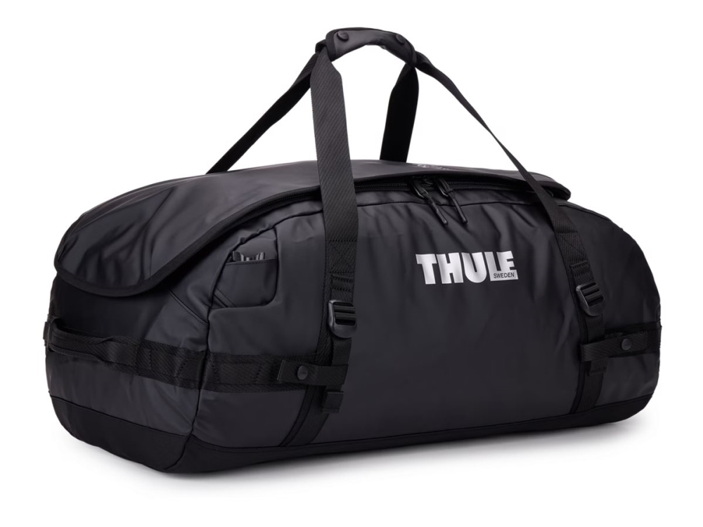 Thule Chasm - Duffelväska - 70L - 900 D polyester, ftalatfri laminat - svart | Utomhus - Väskor & Resväskor - Ryggsäckar | GameStuff