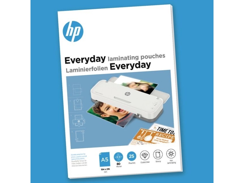 Hp 9155, Glänzend, Transparent, Din A5, 154 Mm X 216 Mm, 0,08 Mm, 180 Mm, 260 Mm