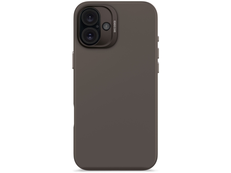 Decoded Silicone Case, Cover, Apple, Iphone 16 Plus, 17 Cm (6.7"), Schwarz