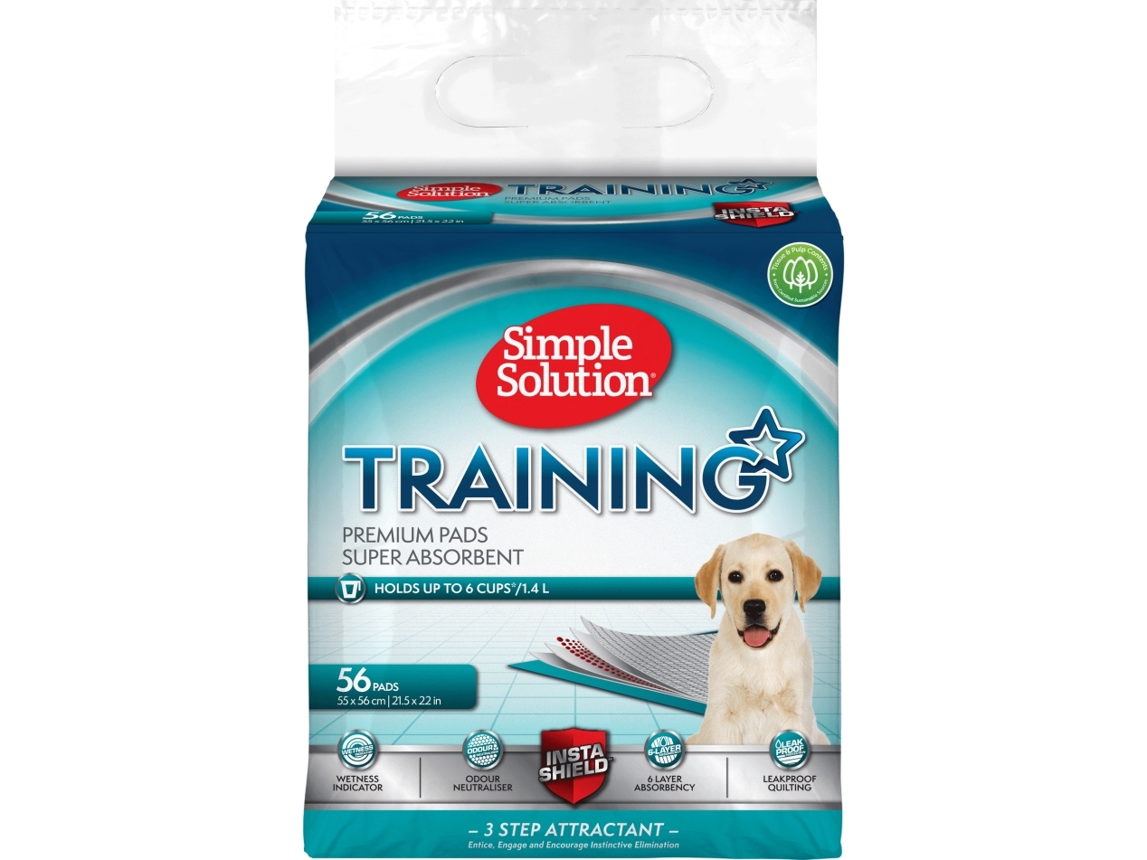 Simple Solution SIMPLE PUPPY TRAINING PADS - PODKŁADY 56szt. 55x56cm