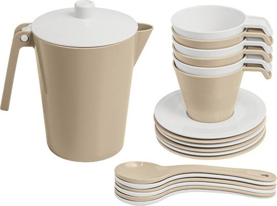 Wader Beige Couchtisch 19 El. Wader 41143